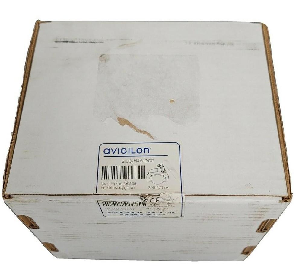 Used NEW AVIGILON 2.0C-H4A-DC2 H4 4K HD INDOOR IP DOME CAMERA 20CH4ADC2