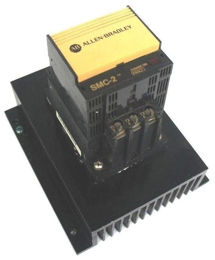 Used ALLEN BRADLEY 150-A16NA MOTOR CONTROLLER 16AMP SER A SMC-2 150A16NA