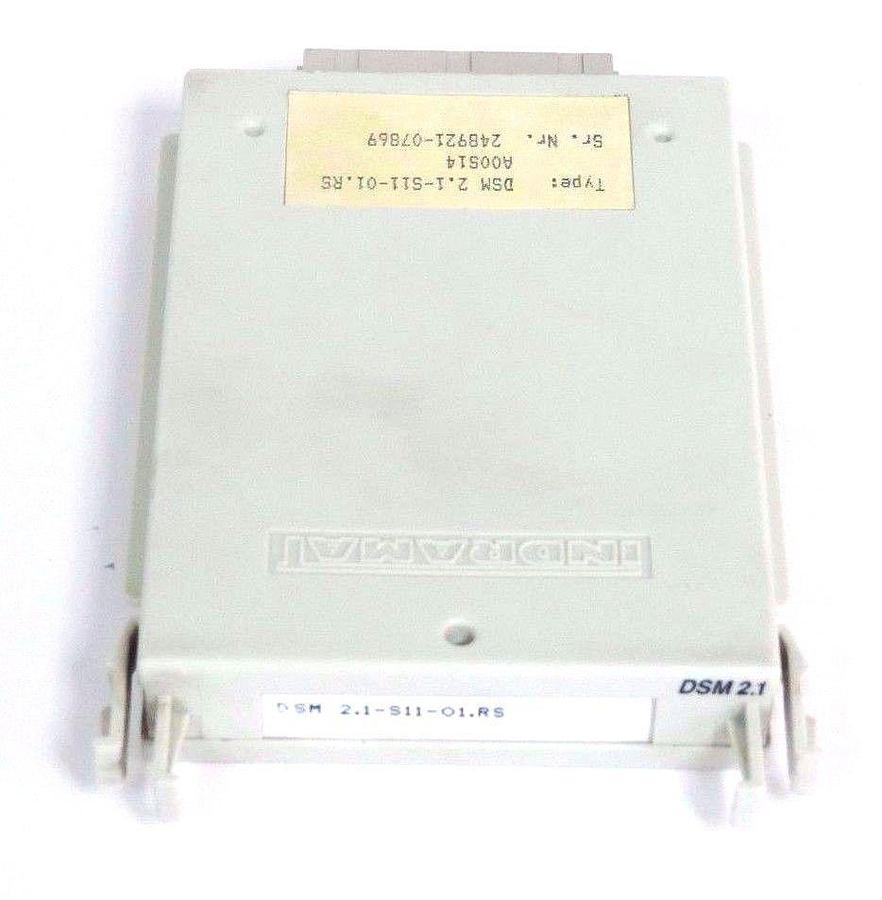 Used NEW INDRAMAT DSM2.1-S11-01.RS PROGRAMMING MODULE DSM21S1101RS