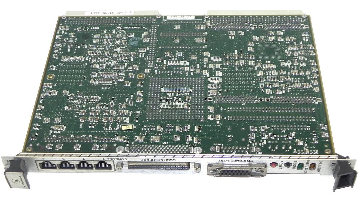 Used MOTOROLA ADEPT 10332-00716 PROCESSOR BOARD ADEPT 060, 1033200716