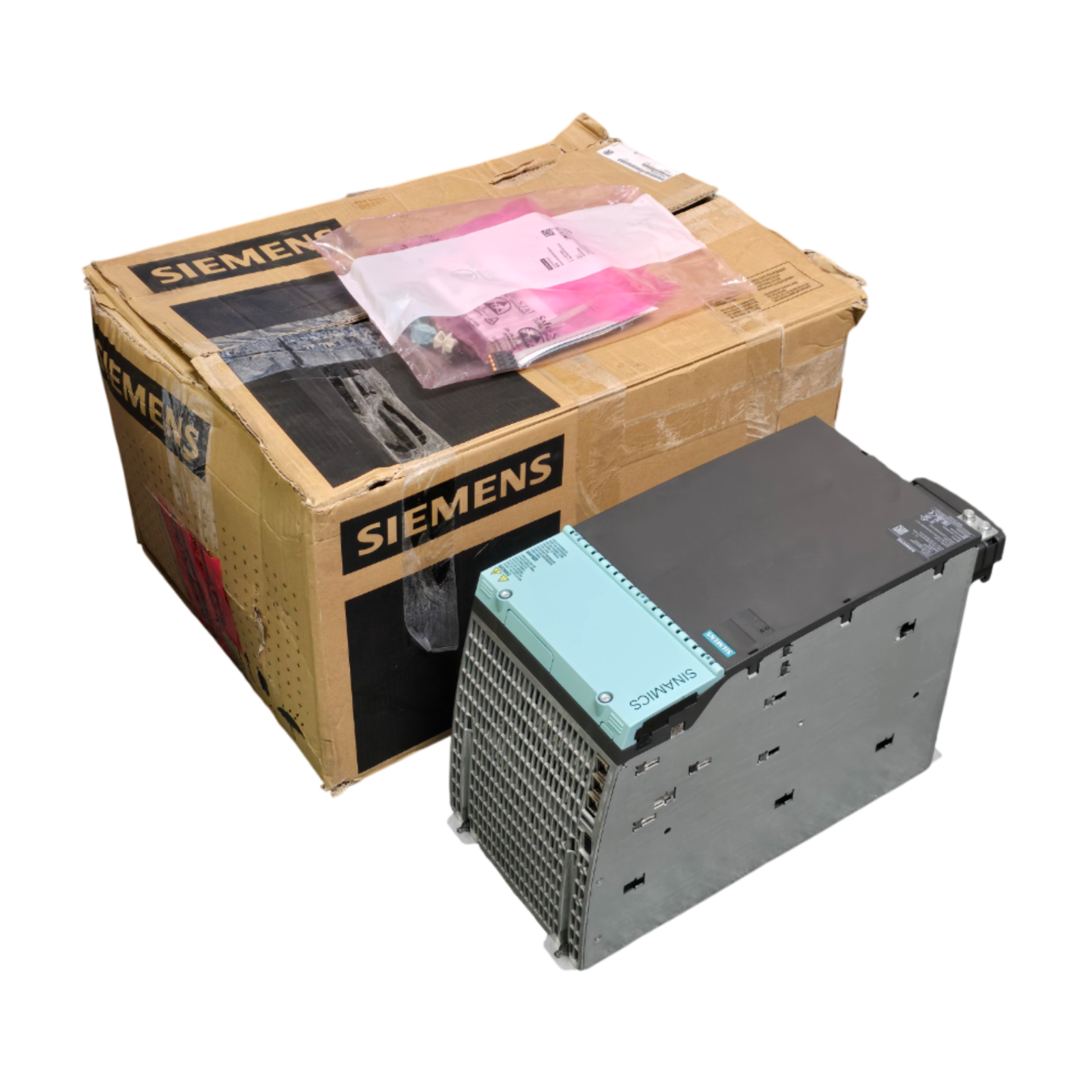 Used SIEMENS 6SL3130-7TE25-5AA3 SINAMICS S120 ACTIVE LINE MODULE 55kW 92A NSMP