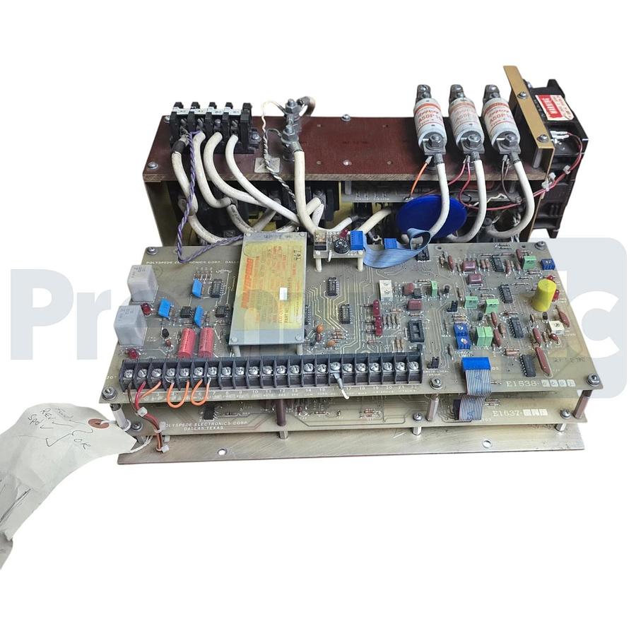 Used Polyspede RHP-200 HP Series 3Ph SCR DC Speed Control Drive 20HP M28391-433-PN