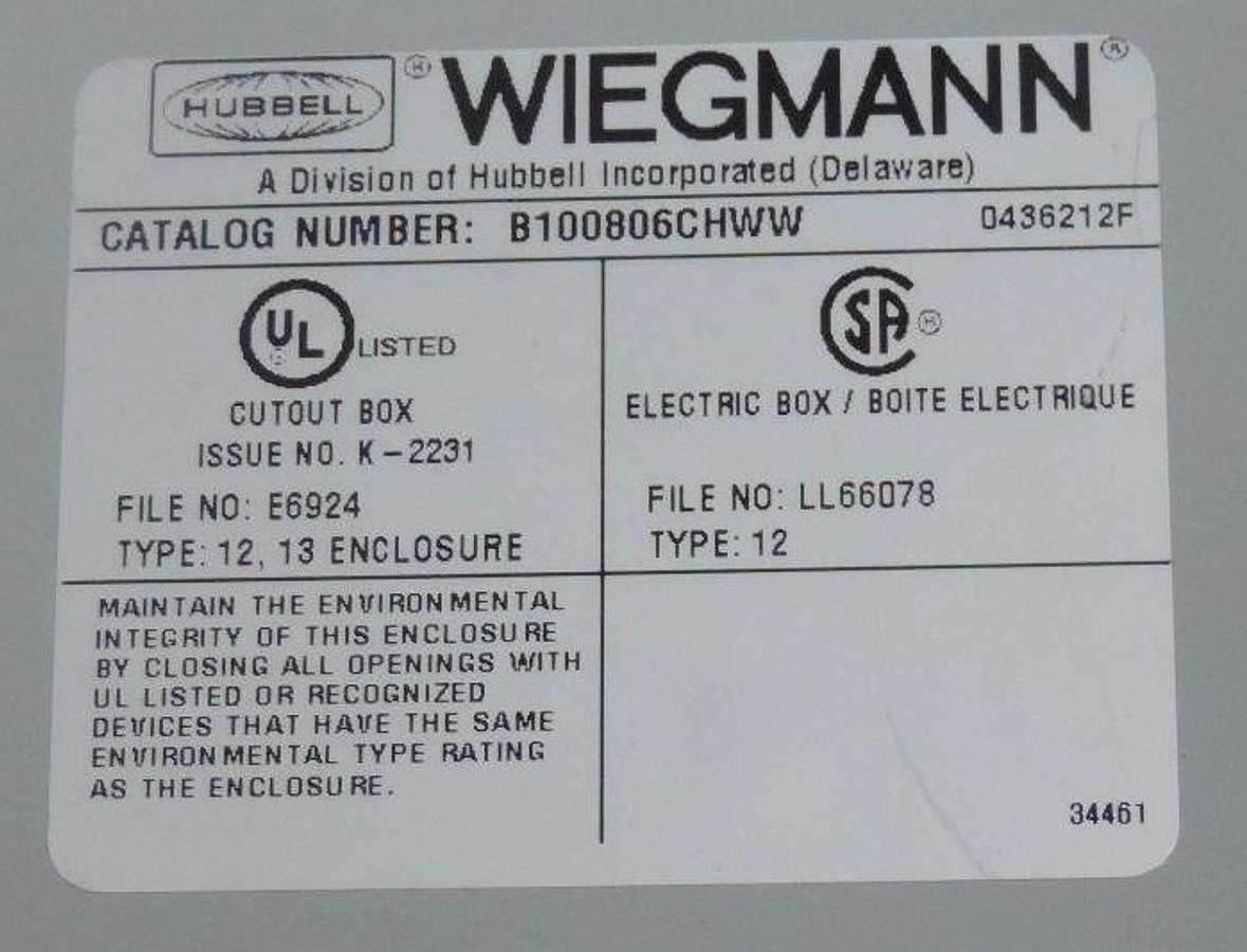 Used OMEGA OS100 SERIES TEMP TRANSMITTER W/ OS101-K SENOR AND B100806CHWW ENCLOSURE
