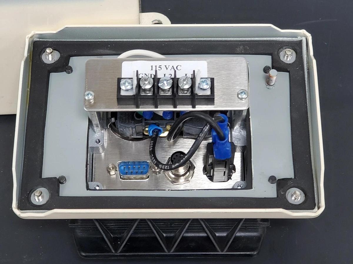 Used HOFFMAN / MENCOM CORP. A-6044SC ENCLOSURE W/ NEMA TYPE 4 109-REC PROGRAM PORT