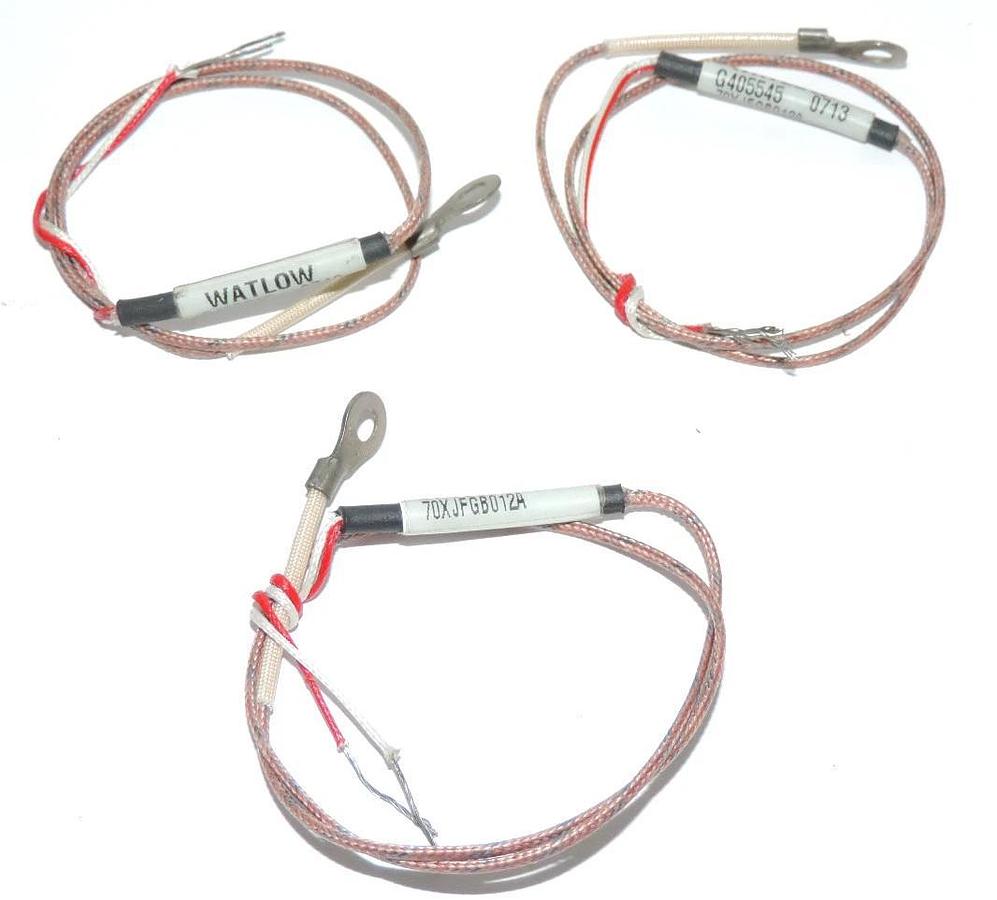 LOT OF 3 NEW WATLOW 70XJFG012A TEMPERATURE PROBES