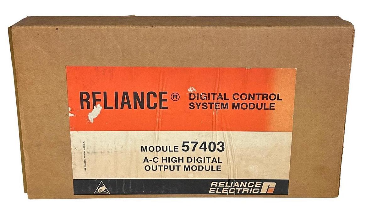 NEW RELIANCE ELECTRIC 57403-E / 57403 A-C HIGH DIGITAL OUTPUT MODULE 115VAC