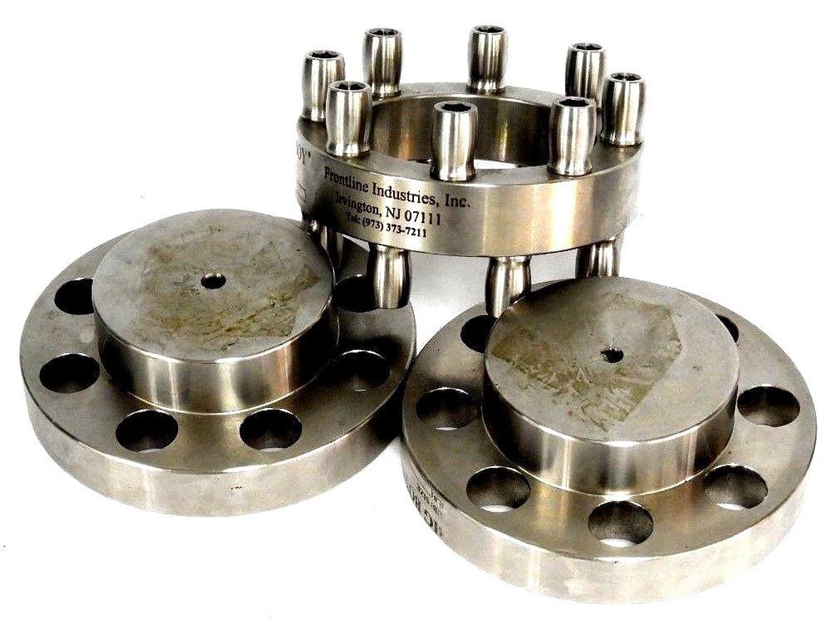 Used NEW FRONTLINE INDUSTRIES INC. BIG BOY STAINLESS STEEL SPACER COUPLING