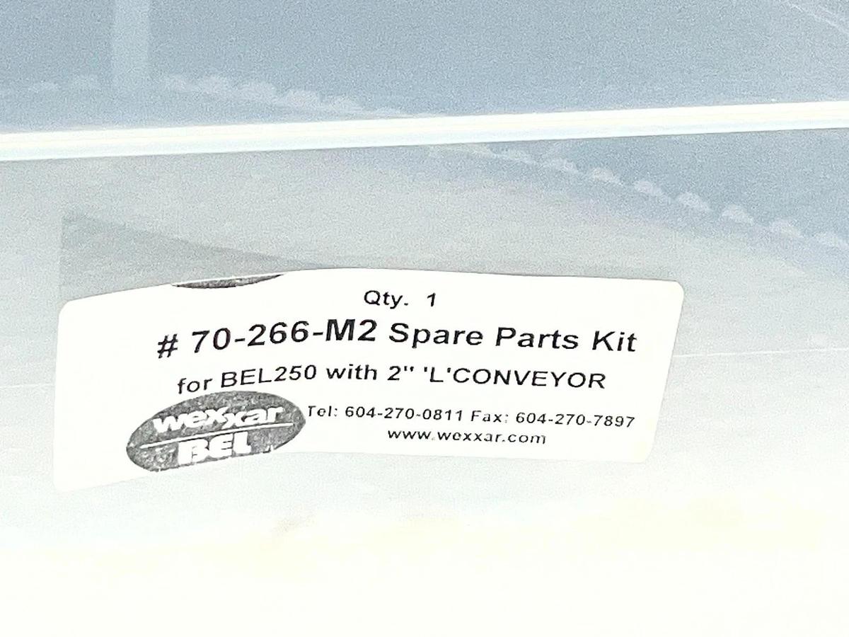 Wexxar BEL 70-266-M2 Spare Parts Kit for BEL250 Case Sealer with 2 inch Conveyor