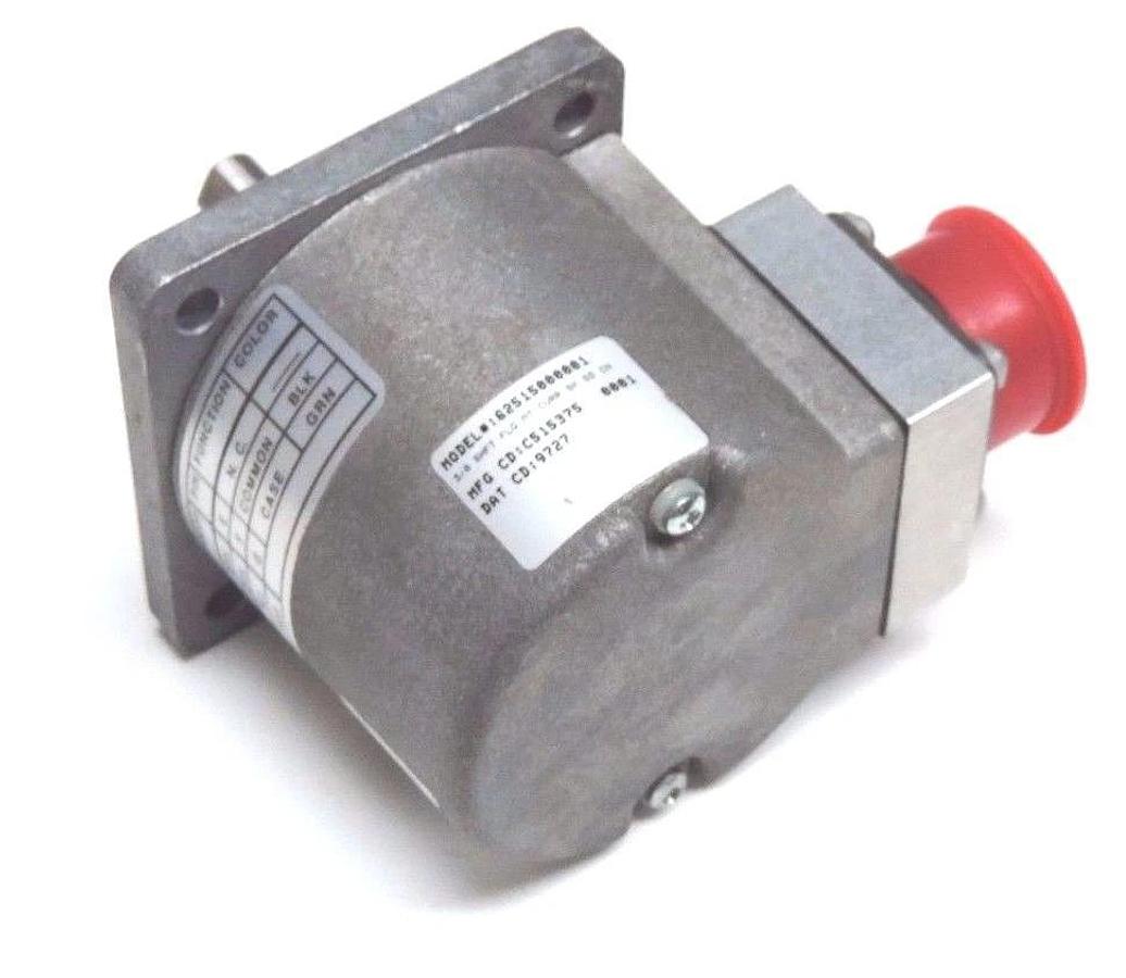 Used DANAHER CONTROLS DYNAPAR 62515000001 ENCODER 3/8'' SHFT FLG MT CURR SK SD CN