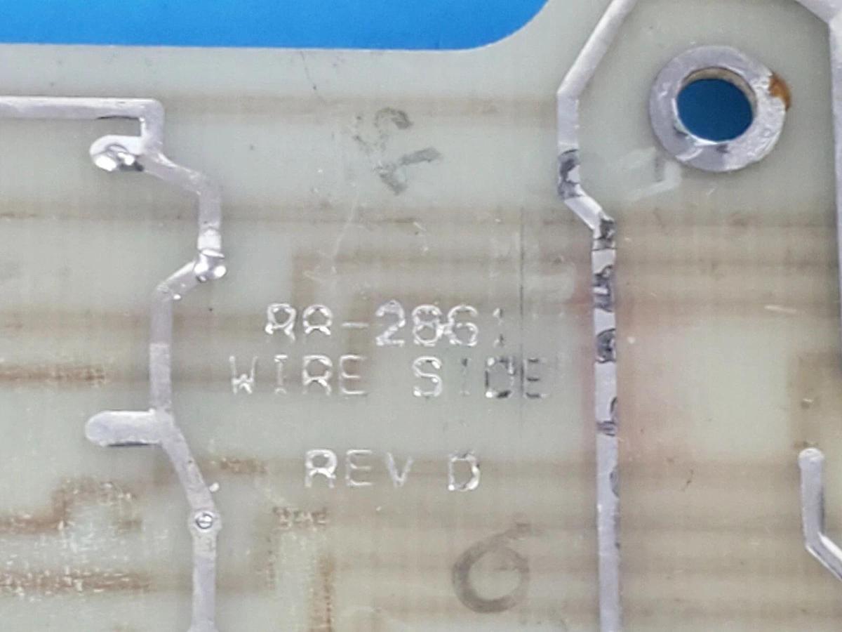 Used ROCHESTER INSTRUMENTS RA-2861 CONTROL BOARD D-1031-322 / D-1031-323 REV. D