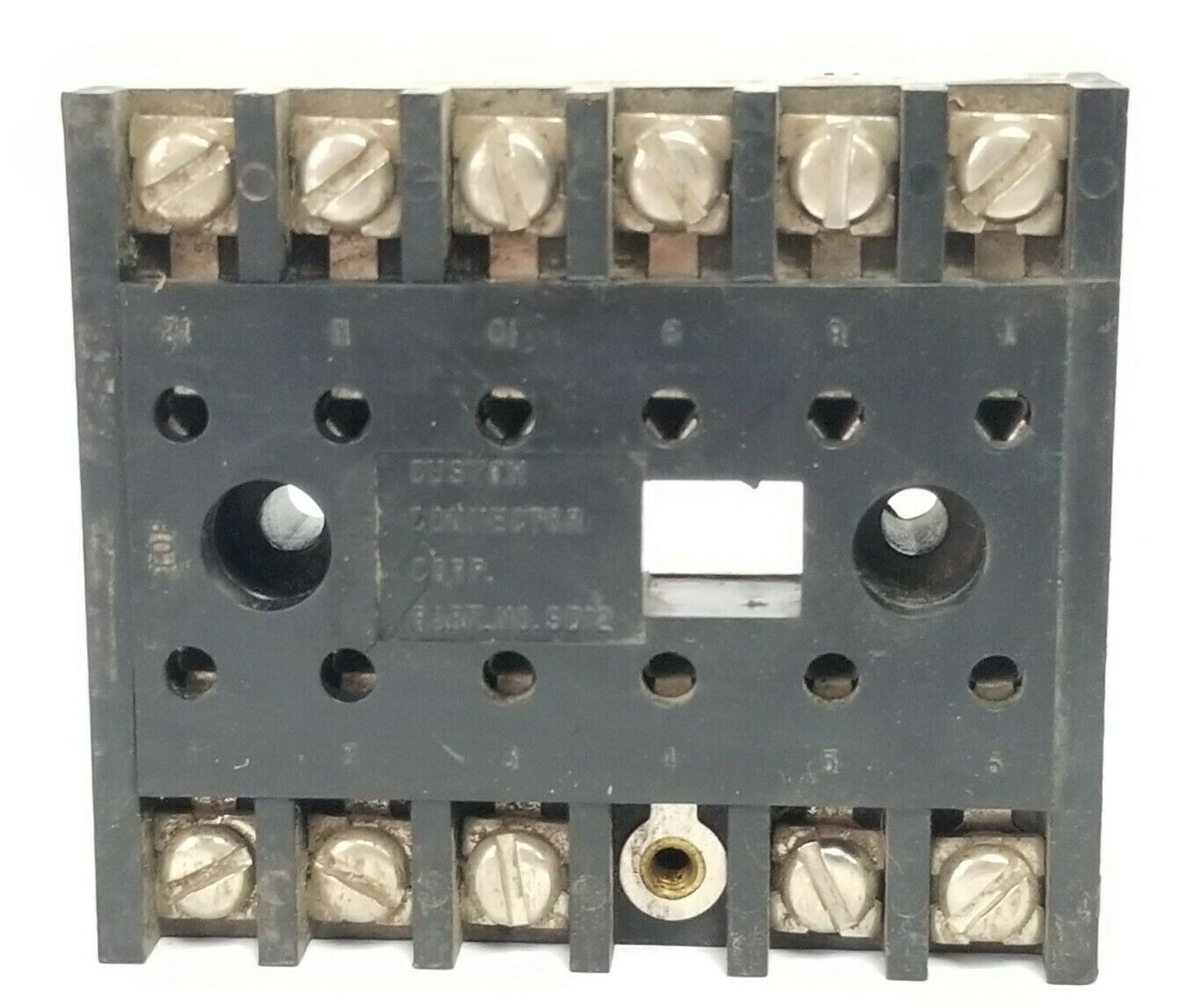 Used CUSTOM CONNECTOR CORP. SD12 RELAY BASE