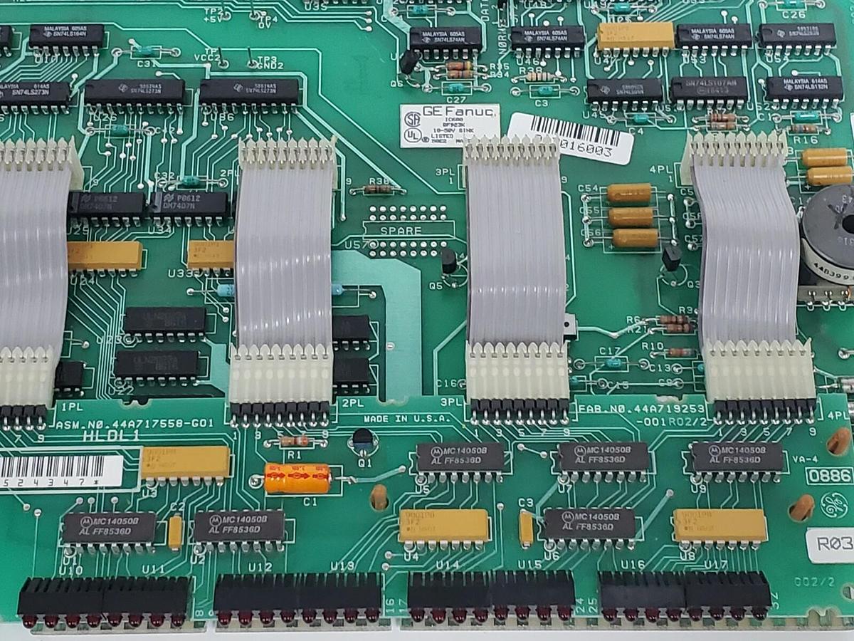 Used GE FANUC IC600BF923K OUTPUT MODULE W/ IC600FP923K FACEPLATE (REPAIRED)