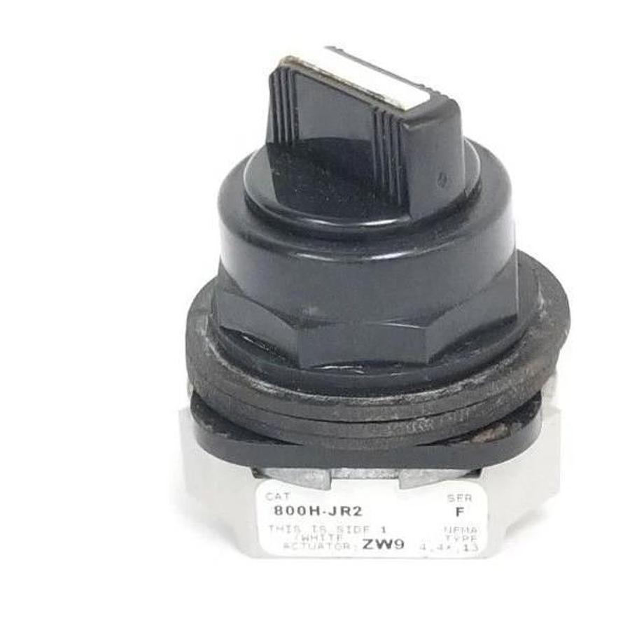 Used ALLEN BRADLEY 800H-JR2 SELECTOR SWITCH SER. F, 800HJR2