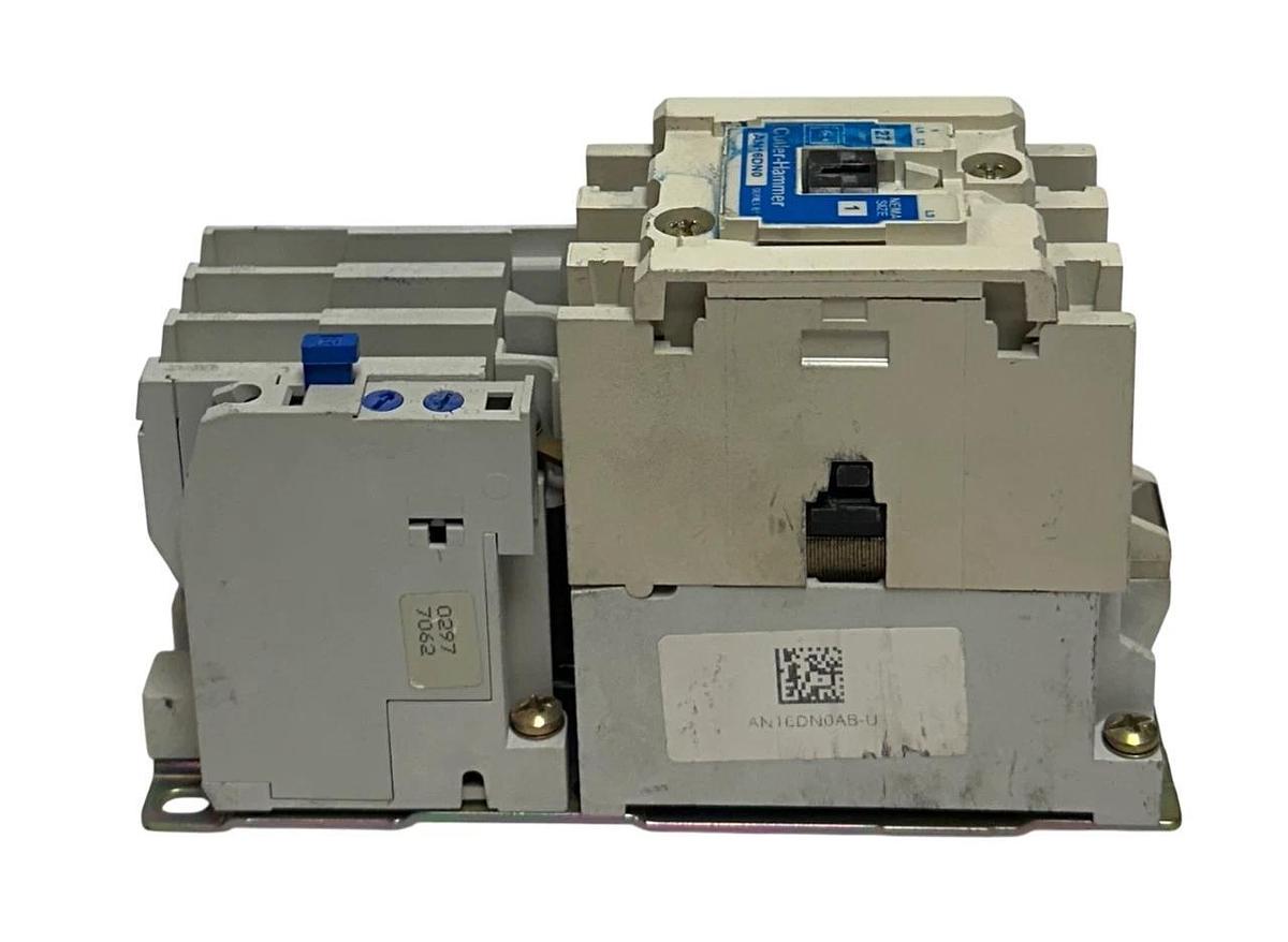 Used CUTLER-HAMMER AN16DN0AB FREEDOM SERIES MOTOR STARTER 3P 600V AN16DN0 /B1 USNP