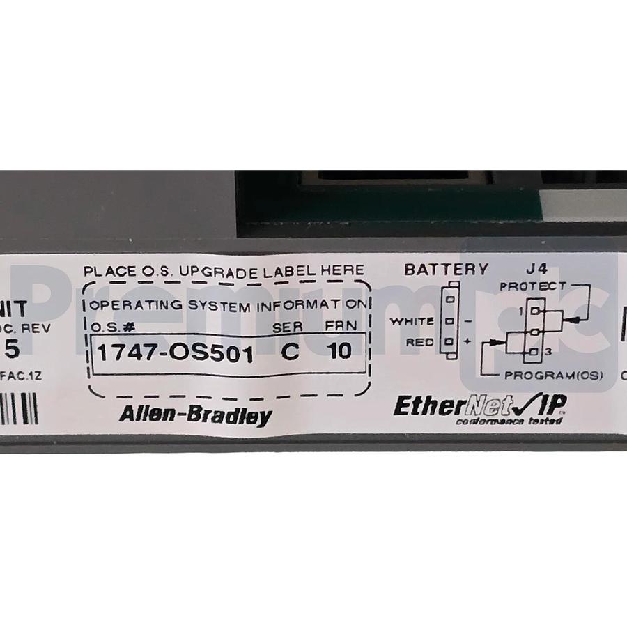 Used Allen-Bradley 1747-L553 /C SLC 5/05 CPU Processor Unit 64K EtherNet/IP FRN. 10