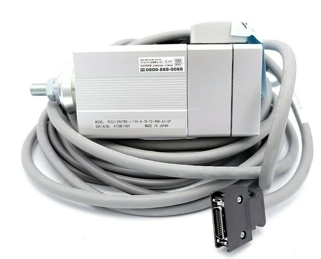 Used NEW IAI CORP. RCS2-SRA7BD-I-150-4-70-T2-X06-A3-SP ROBO CYLINDER CB-RCS2-PA060