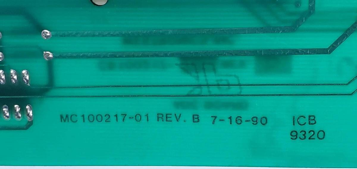 Used WESTRONICS CB100217-01 REV. D ADC BOARD