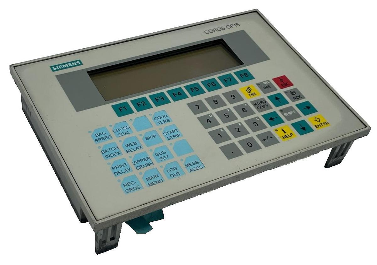 Used Siemens SIMATIC OP15-C Operator Panel HMI 6AV3515-1MA20-1AA0