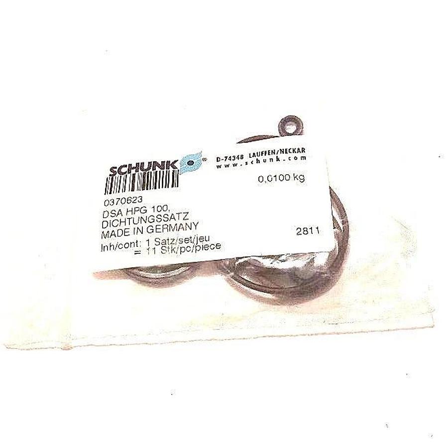 Used LOT OF 2 NEW SCHUNK DSA HPG 100 SEAL KIT 0370623