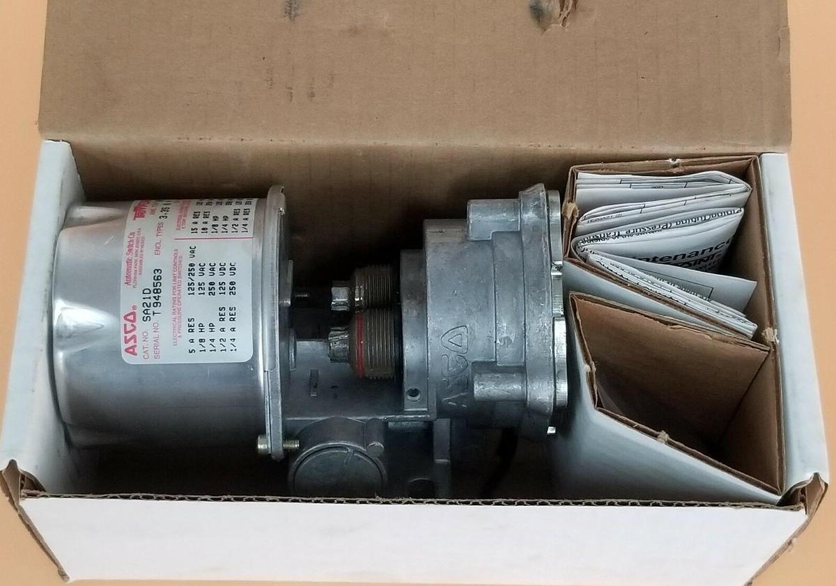 Used ASCO TRIPOINT SA21D PRESSURE SWITCH *FOR PARTS*