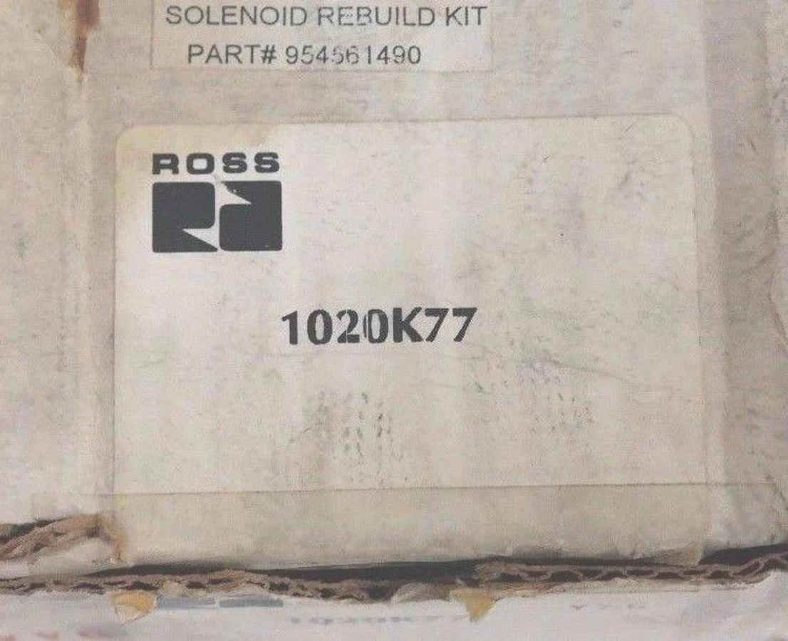 Used NIB ROSS CONTROLS 1020K77 SOLENOID REBUILD KIT PART# 954561490