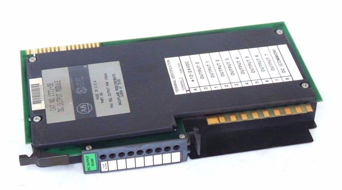 Used ALLEN BRADLEY 1771-OB DC OUTPUT MODULE 1771OB