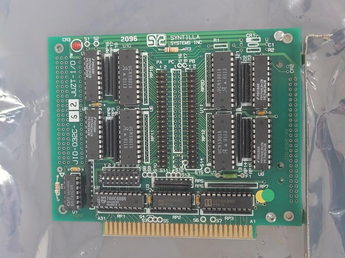 Used NEW SYNTILLA SYSTEMS JIO-O32C-S2 PC BOARD JIO-O32C JIOO32CS2 JIOO32C