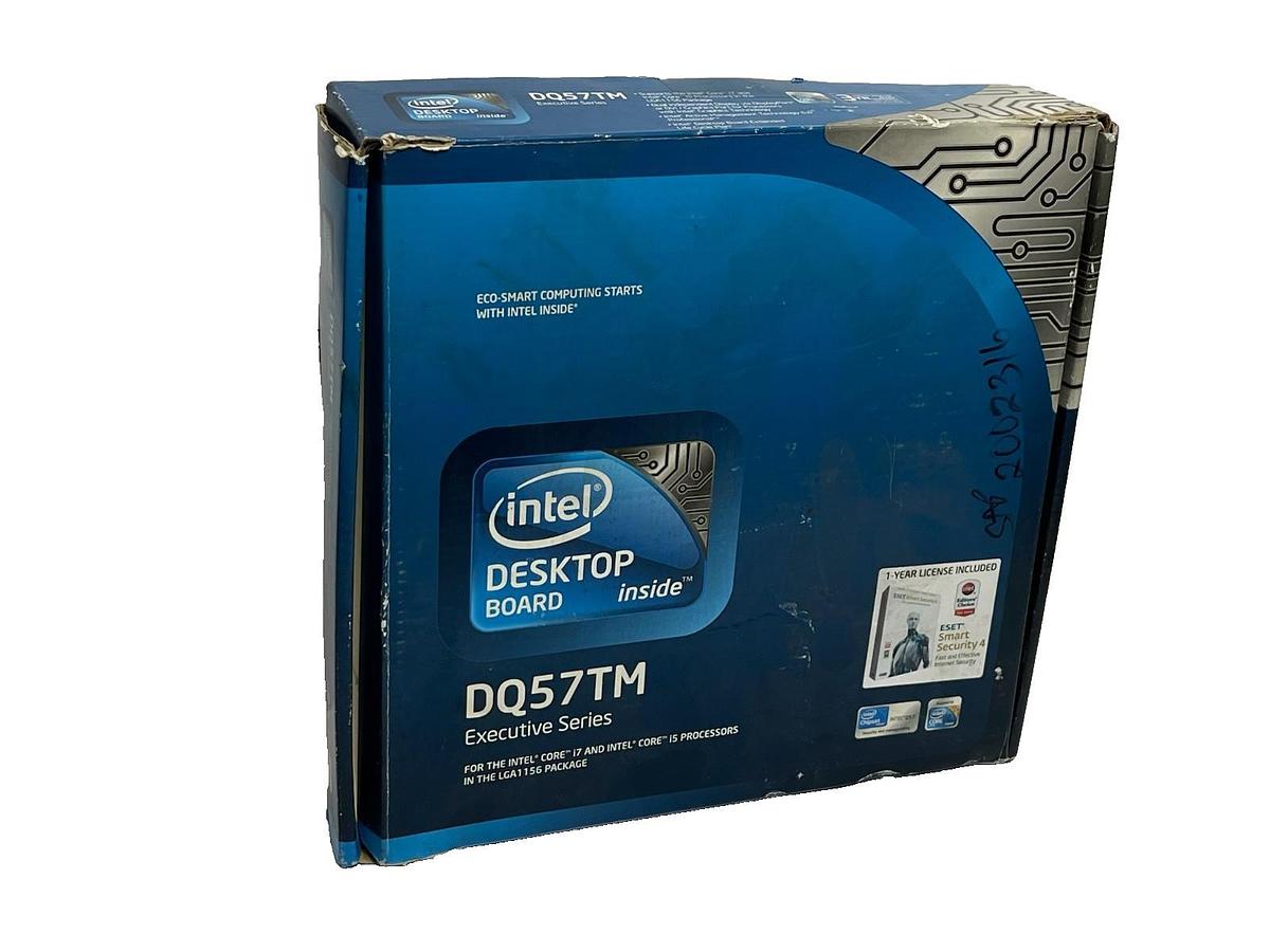 Intel DQ57TM Executive Series Desktop Board LGA1156 Micro-ATX New Surplus Boxed