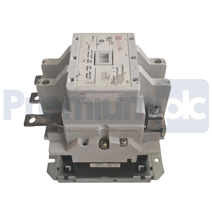 Used CUTLER-HAMMER A200M3CAC - A200 NEMA SIZE 3 MOTOR STARTER 110/120V COIL 90A USPI