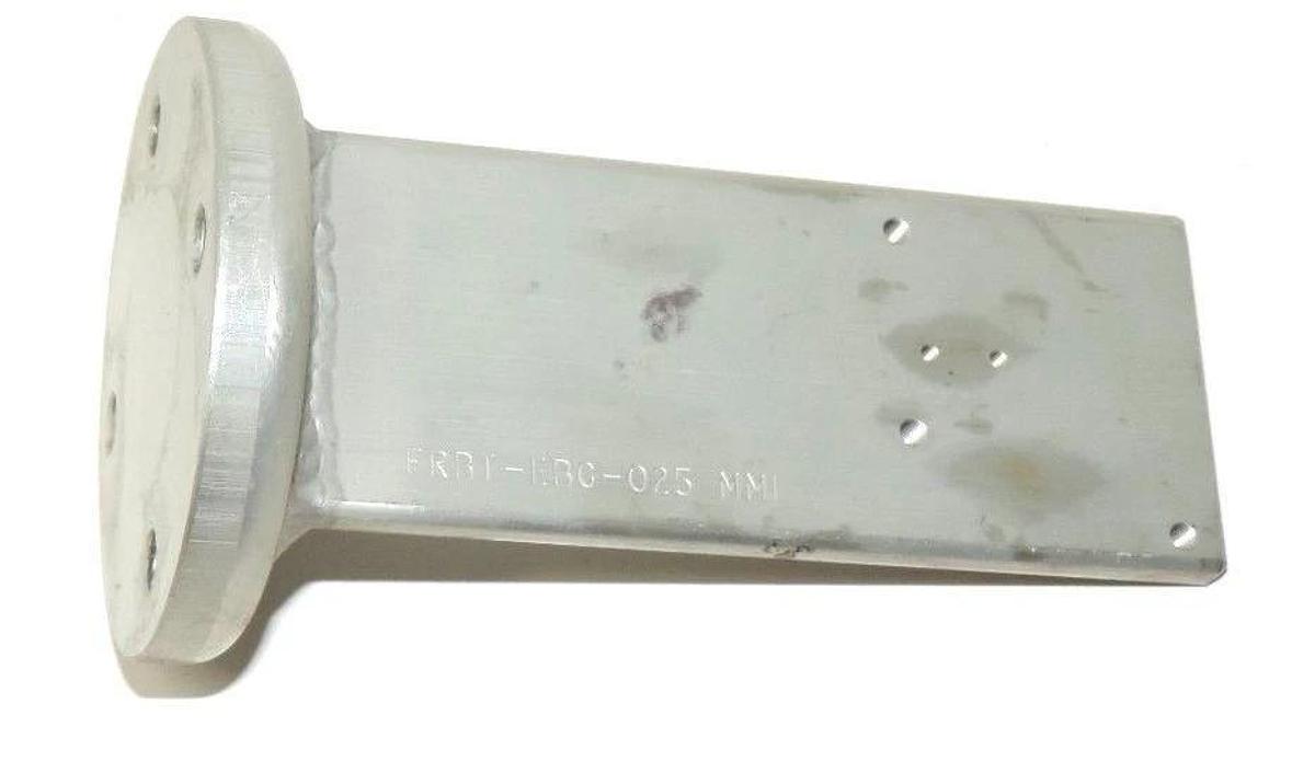 Used LOT OF 23 STI FRBT-EBC-025 MMI ALUMINUM SENSOR BRACKETS, 5 5/8" TOTAL LENGTH