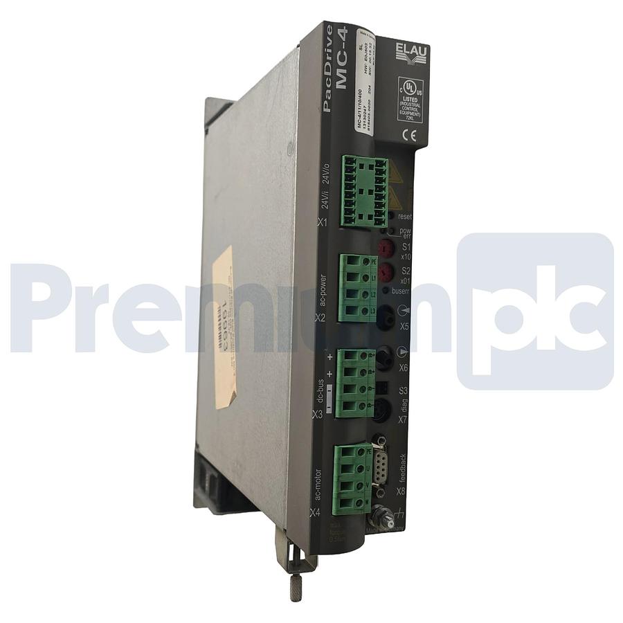 Used Schneider Electric ELAU PacDrive MC-4 Servo Drive MC-4/11/10/400 | HW: E0J503