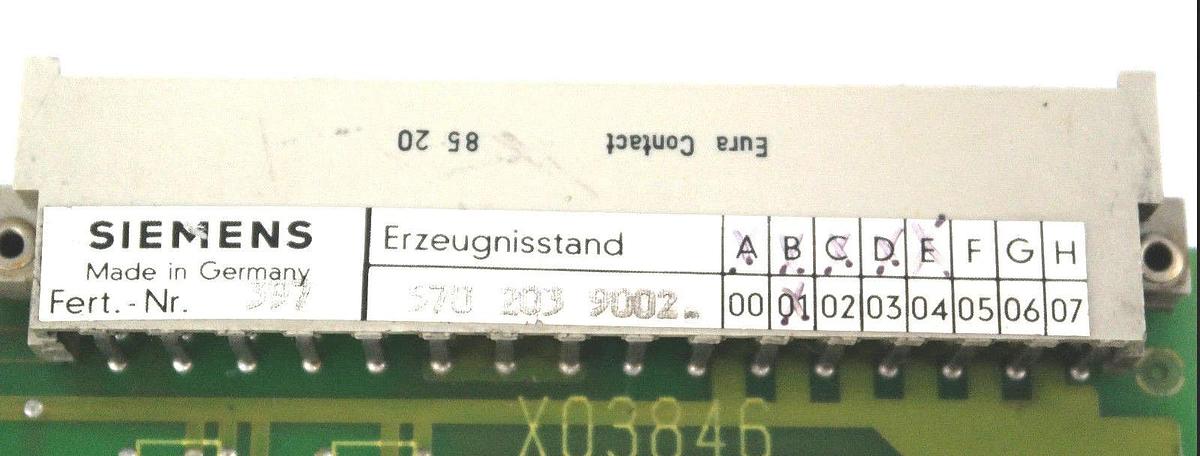 Used SIEMENS 6FX1120-3BB00 SINUMERIK 840C DRIVE PC CIRCUIT BOARD 6FX11203BB00