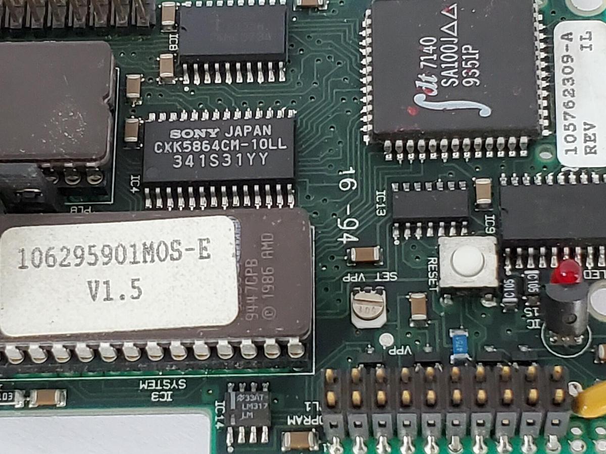 Used NEW BOSTON FINCOR 105762309-A INTERFACE BOARD REV. IL 106295901M0S-E V: 1.5