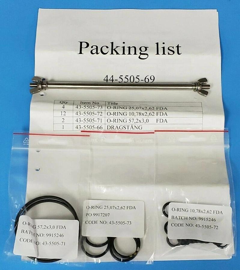 NEW GE HEALTHCARE 44-5505-69 O-RING KIT CM-C EPDM 44550569 (INCOMPLETE)