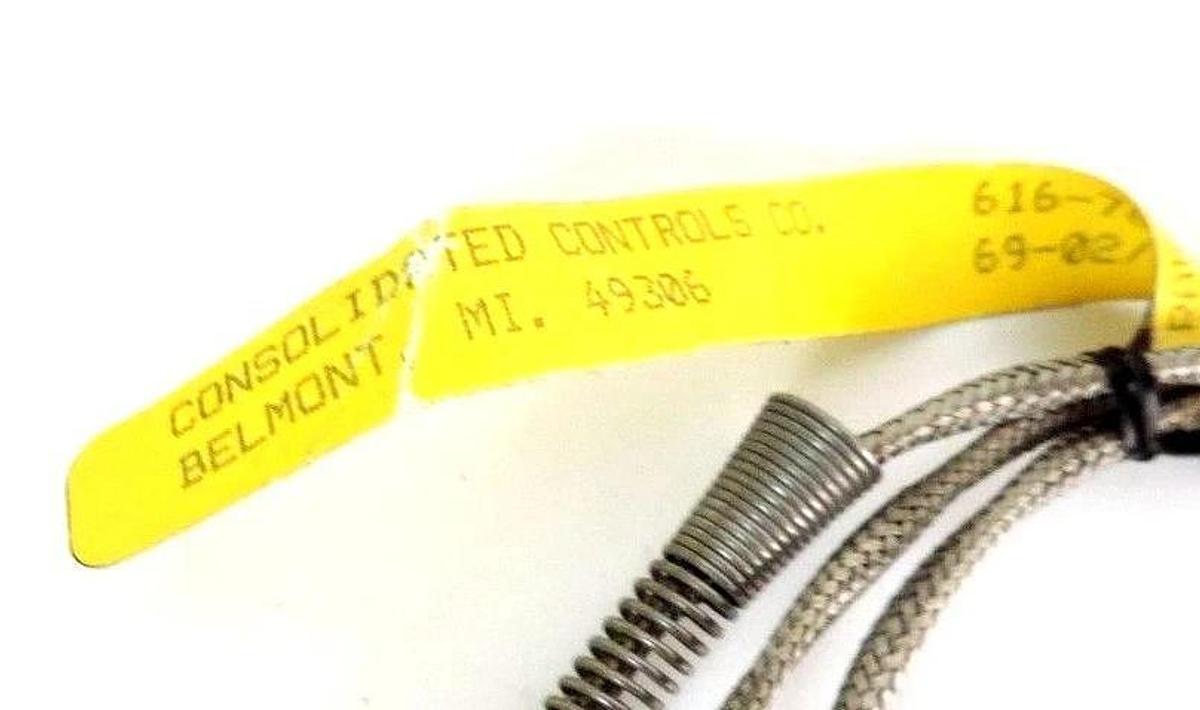 Used NEW CONSOLIDATED CONTROLS CO. JBA-9036-2 THERMOCOUPLE JBA90362