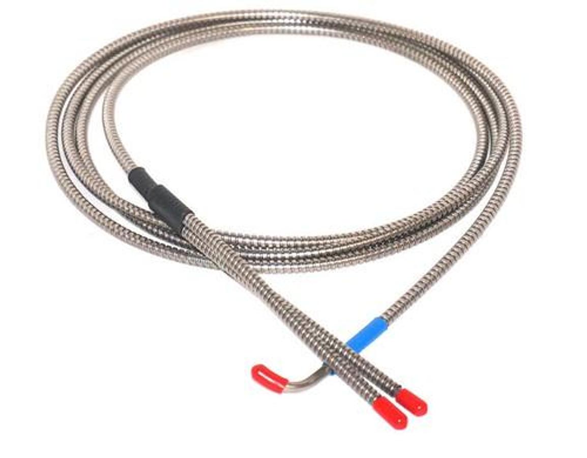 Used NIB DOLAN JENNER EPXL8108 DUAL BRANCH LIGHT GUIDE, 90 DEG END FERRULE, 108" IN.