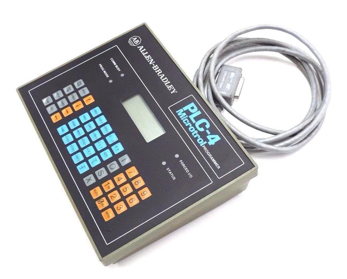 Used ALLEN BRADLEY 1770-T12 SER. A PLC-4 MICROTROL PROGRAMMER F/W REV. C, REV. A
