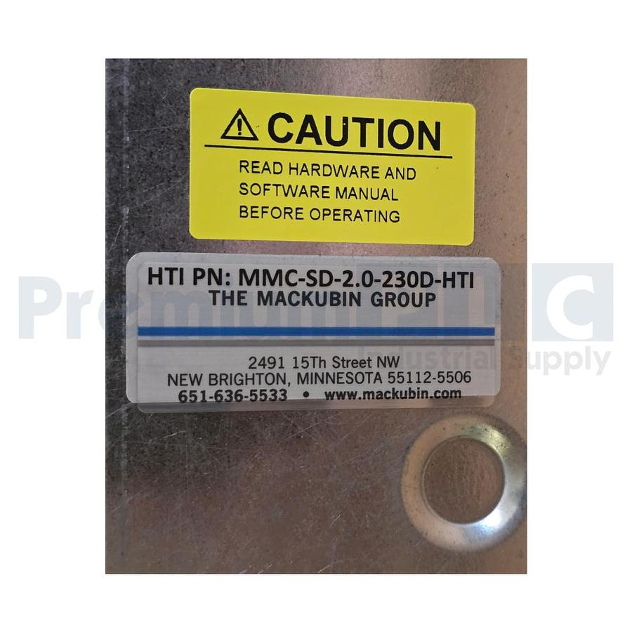 Used KOLLMORGEN MMC-SD-2.0-230-D MMC DRIVE 2kW M.3000.0913 MMC-SD-2.0-230D-HTI NSMP