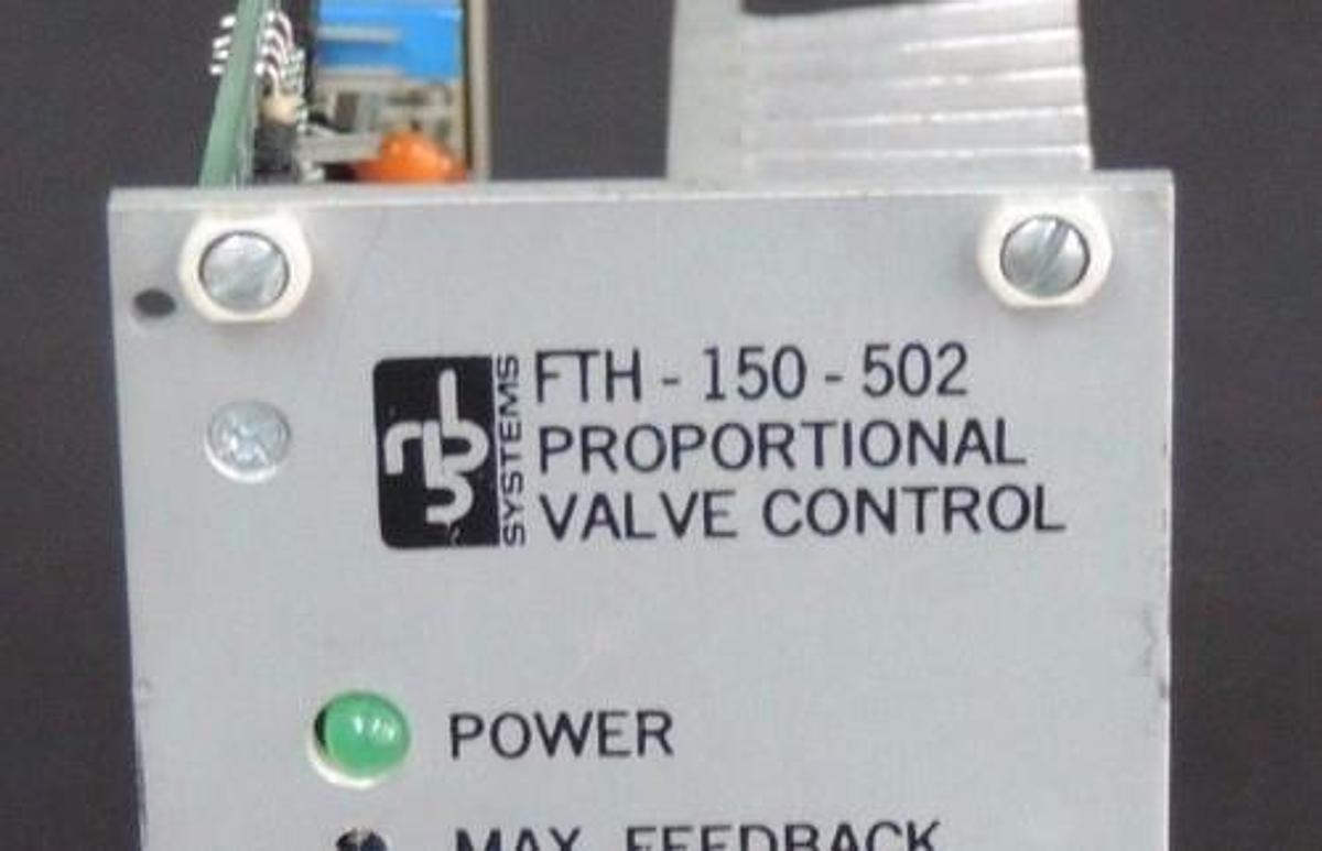 Used FLOTRONICS FTH-150-502 PROPORTIONAL VALVE CONTROL UNIT FTH150502