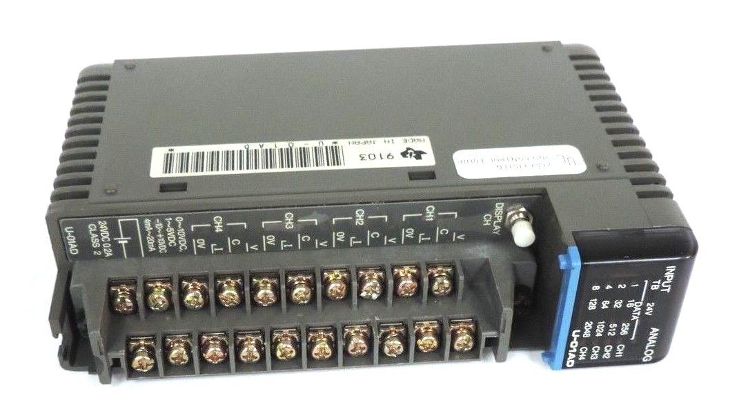 Used SIEMENS U-01AD OUTPUT MODULE ANALOG 4POINT U01AD
