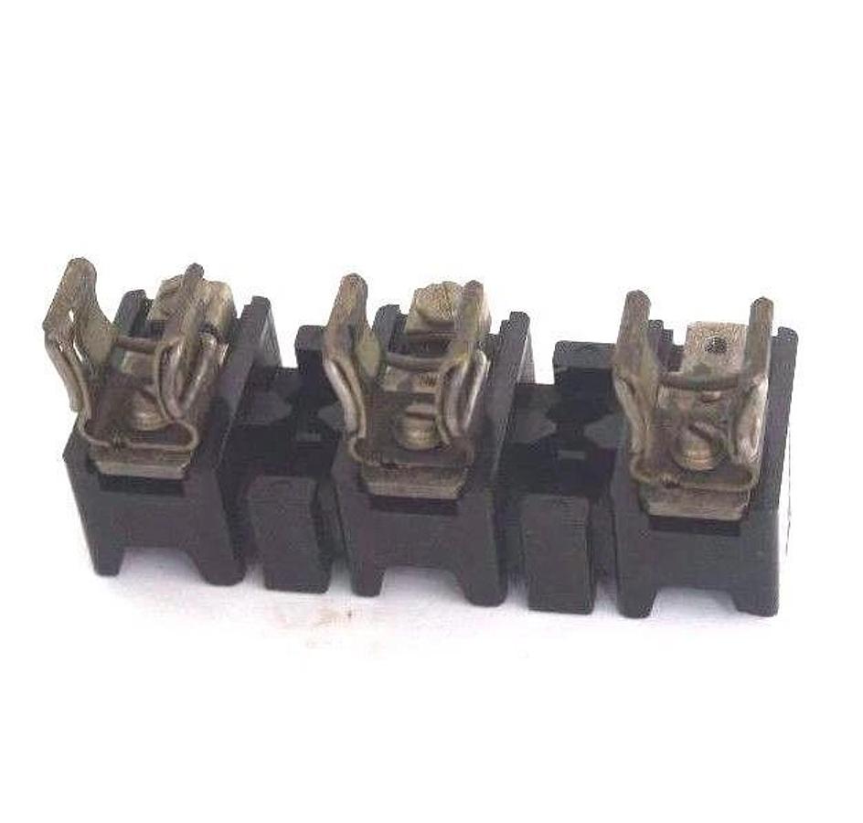 Used ALLEN BRADLEY X-401978 FUSE BLOCK 30AMP, 600 VOLT MAX, X401978