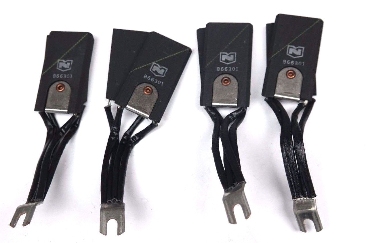 NEW NATIONAL B66301 CARBON BRUSH PACK OF 4