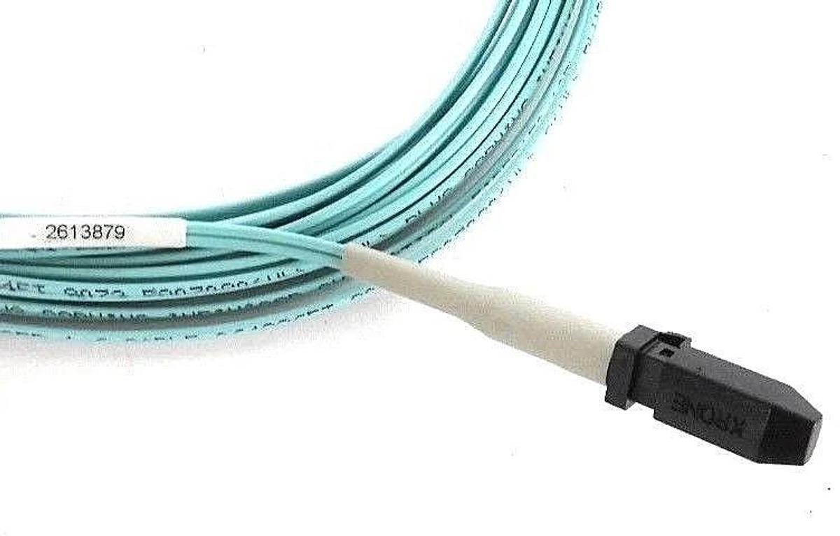 Used NEW LOTDAMMTNST MTRJ/ST 50/125 DUPLEX PVC LZR OPT AQ FIBER OPTIC CABLE