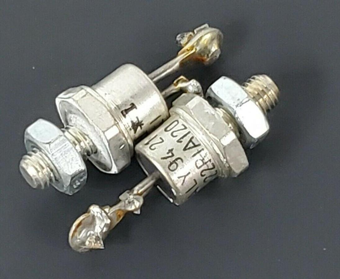 Used LOT OF 2 VISHAY I*R 22RIA120 THYRISTORS 94 21