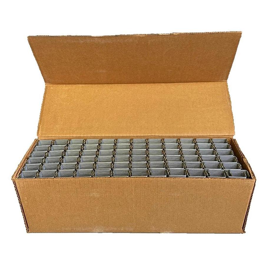 Used NEW SENCO P10BAB GALVANIZED STAPLES 5/8'' 16 GAUGE BOX OF 10,000