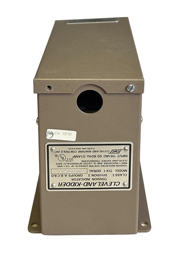 NEW CLEVELAND-KIDDER TIX-1 / TIX1 TENSION INDICATOR 115VAC 50/60Hz 0.1AMP