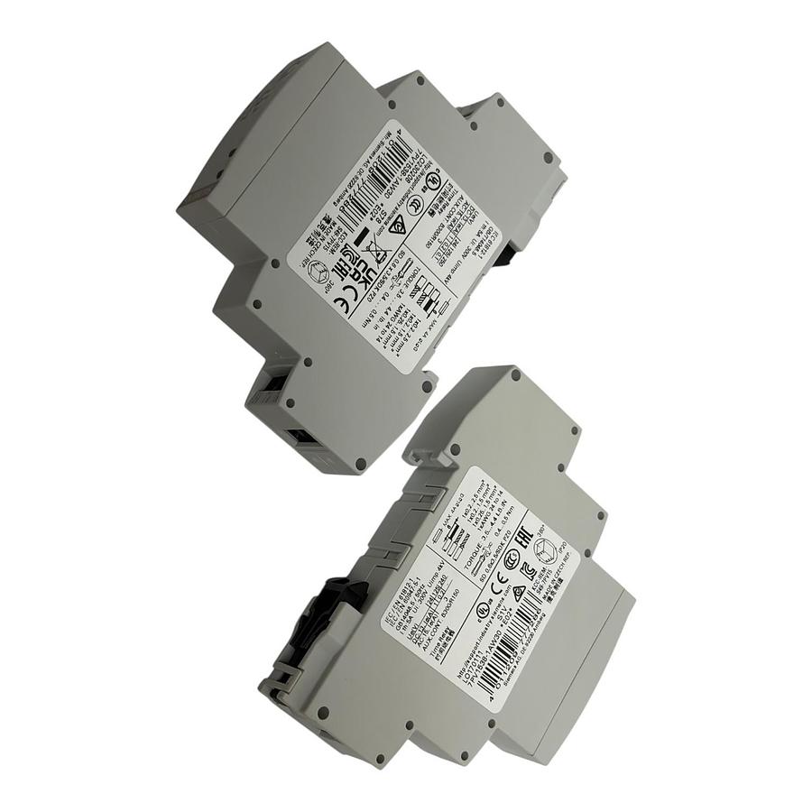 Used Lot of 2 Siemens 7PV1538-1AW30 SIRIUS Time Relay Off-Delay 12-240VAC/DC New