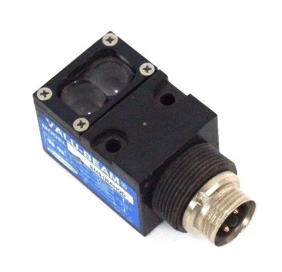 Used BANNER SM91RANQD VALU-BEAM RECEIVER 39554, 10 TO 30V DC, 200mA