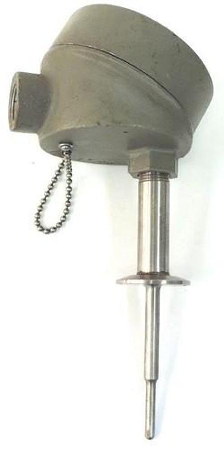 Used BURNS ENGR 385 TEMPERATURE SENSOR THERMOCOUPLE  6 1/2" PROBE