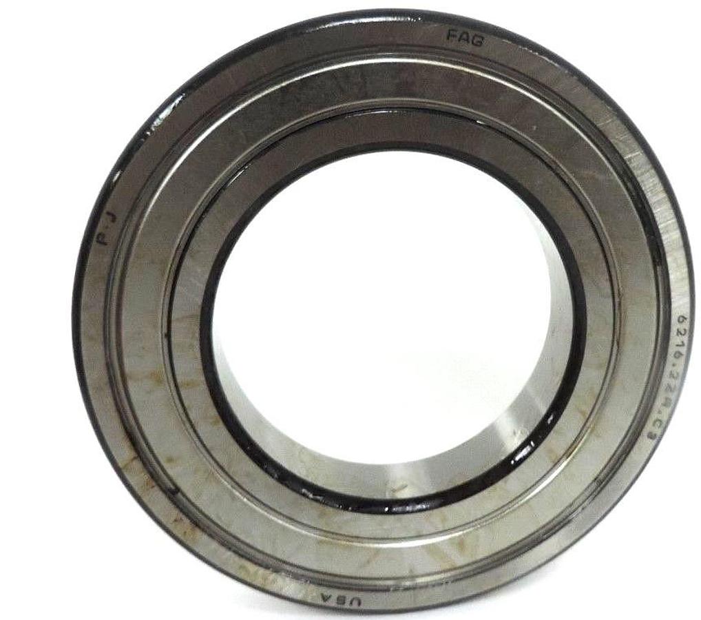 NIB FAG 6216.2ZR.C3 BALL BEARING DEEP GROOVE 80X140X26MM SHIELDED 62162ZRC3